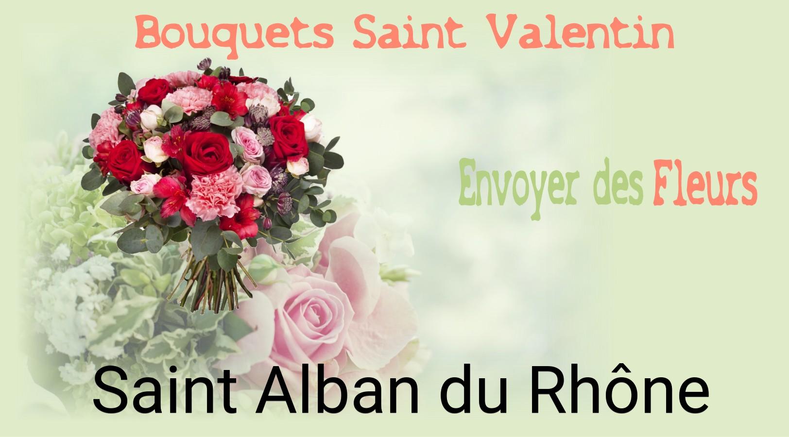 Roses de Saint-Valentin livrées à Saint-Alban-du-Rhône